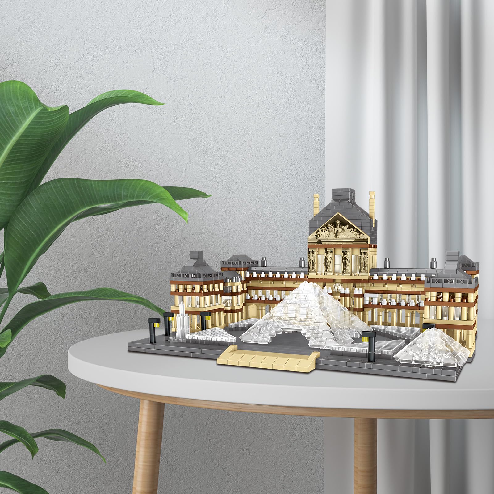CSNRHG Paris Louvre assembly process demonstrates engaging, hands-on learning and fine motor skills.