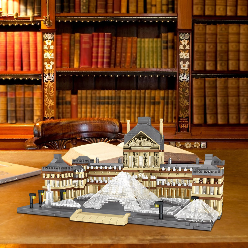 CSNRHG Paris Louvre detailed sculptures reveal refined artistry during assembly.