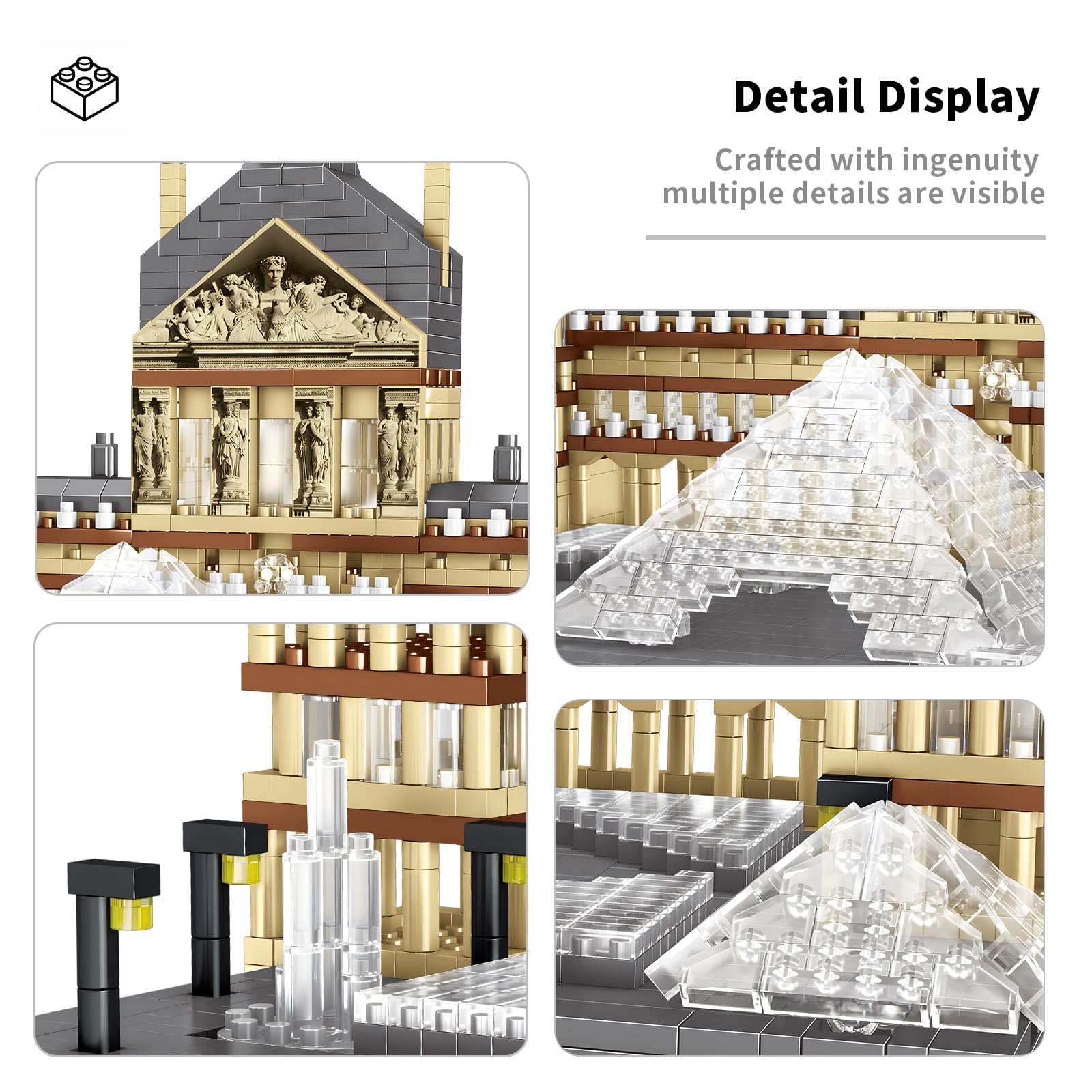 CSNRHG Paris Louvre palace architecture highlights intricate design for collection display.