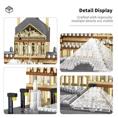 CSNRHG Paris Louvre palace architecture highlights intricate design for collection display.