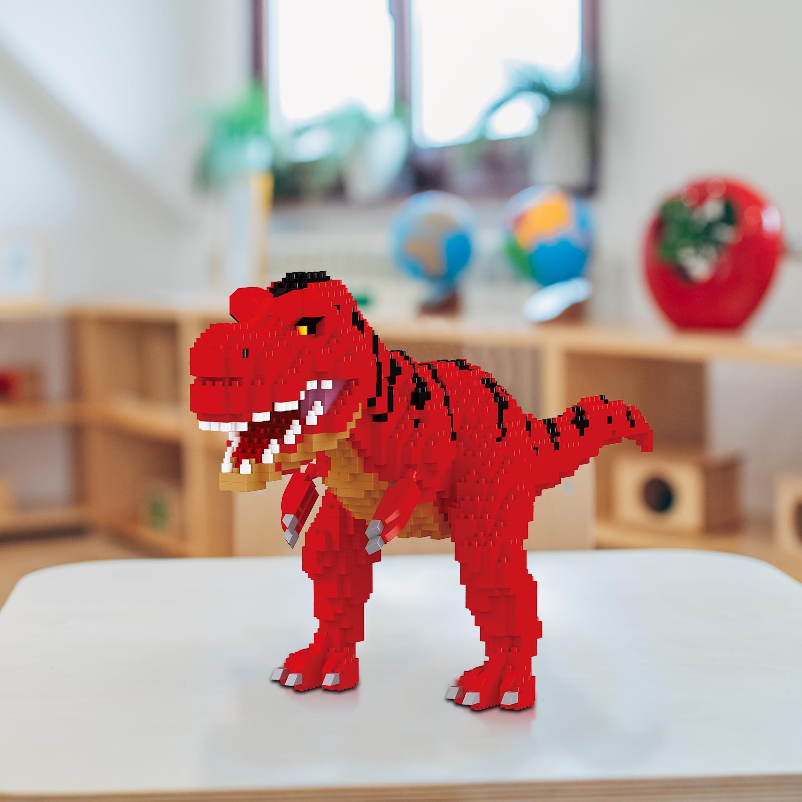 CSNRHG Torvosaurus display-ready: sturdy construction supports long-term tabletop decor.
