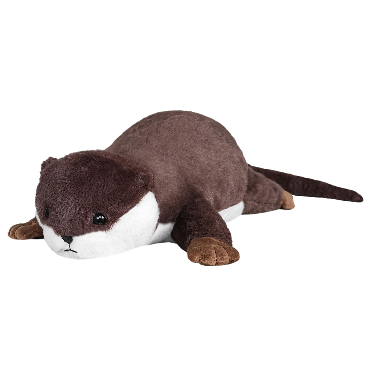 CSVBTRF otter plush face close-up, soft and inviting for bedtime hugs.