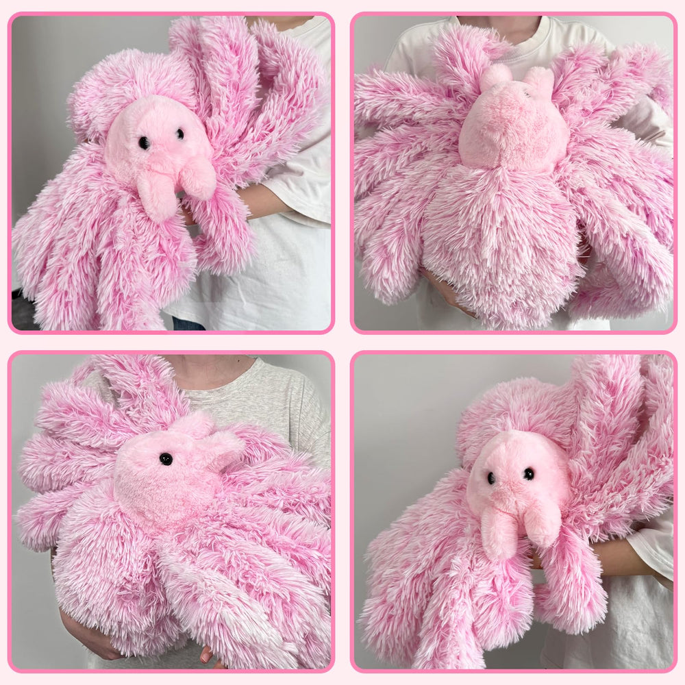 CSVBTRF weighted spider plush provides a gentle hug during evenings
