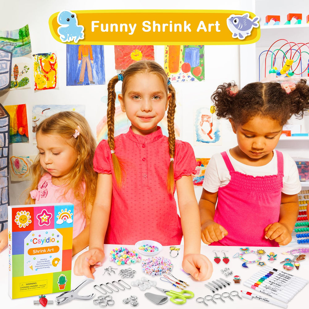 Csyidio 257-piece accessories pack fuels creative possibilities for keychains and pendants.