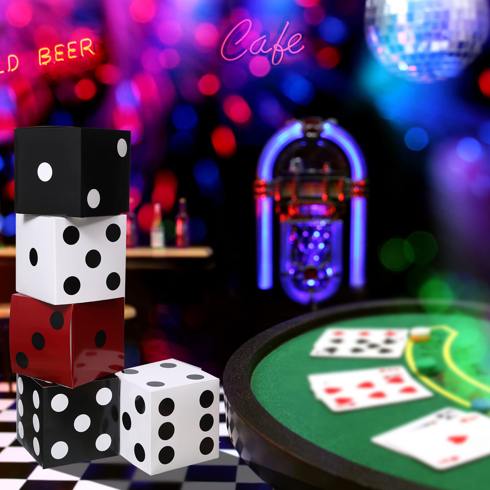 Ctosree 12-pack dice boxes elevate Vegas-themed celebrations