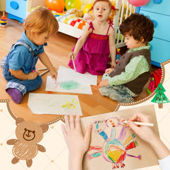 Ctosree pencils shown in classroom scene support learning and playful art.