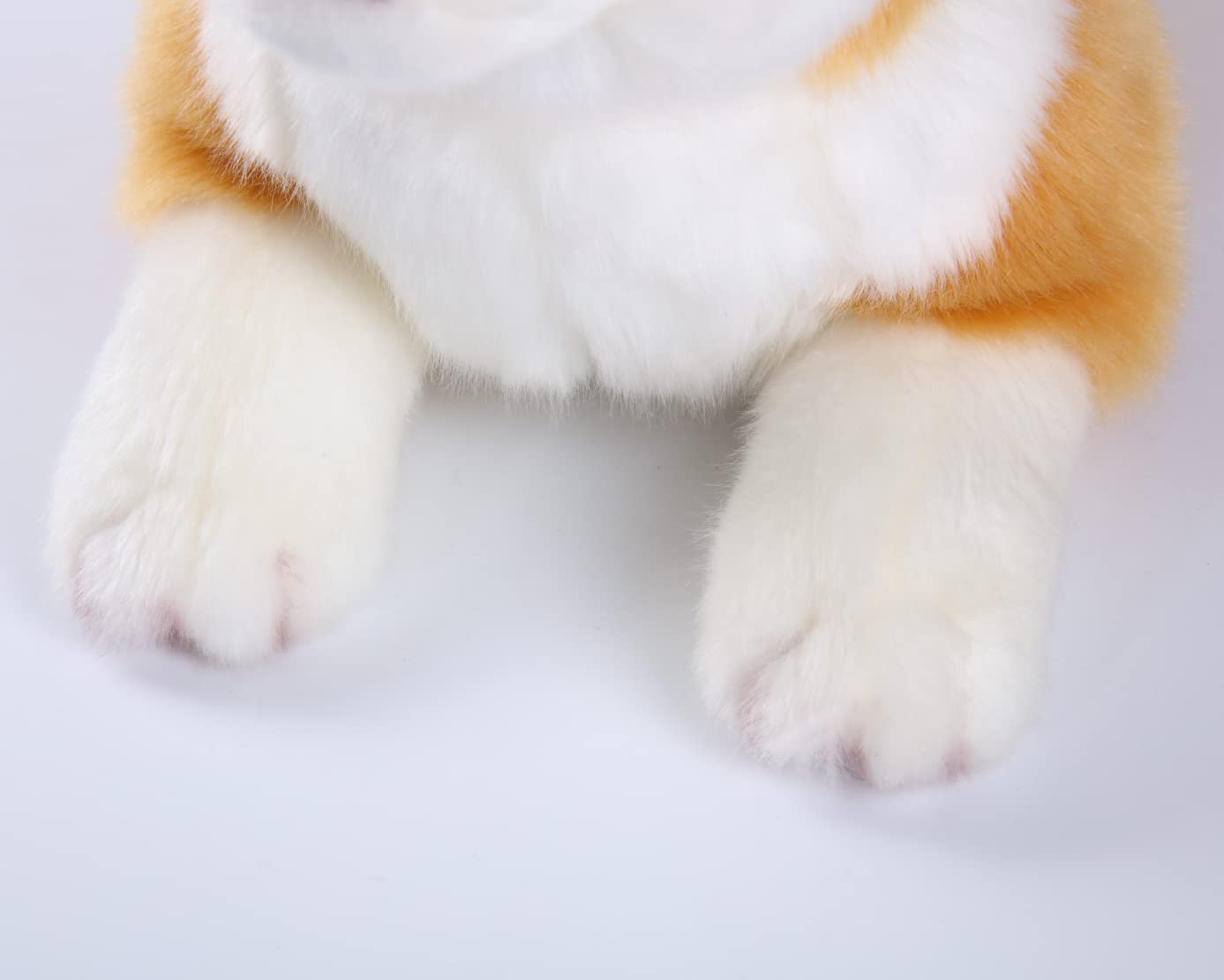 CU-MATE Corgi Pembroke body detail showing handmade stitching.