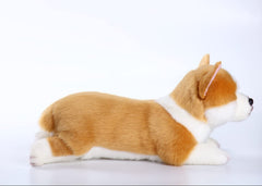 CU-MATE Corgi Pembroke lifelike eyes and nose for authentic appeal.