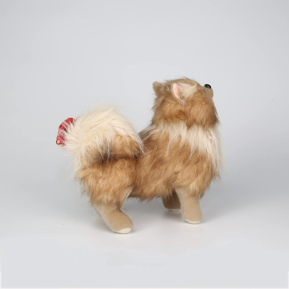 CU-MATE cuddly pomeranian plush, an ideal gift for kids and animal lovers.