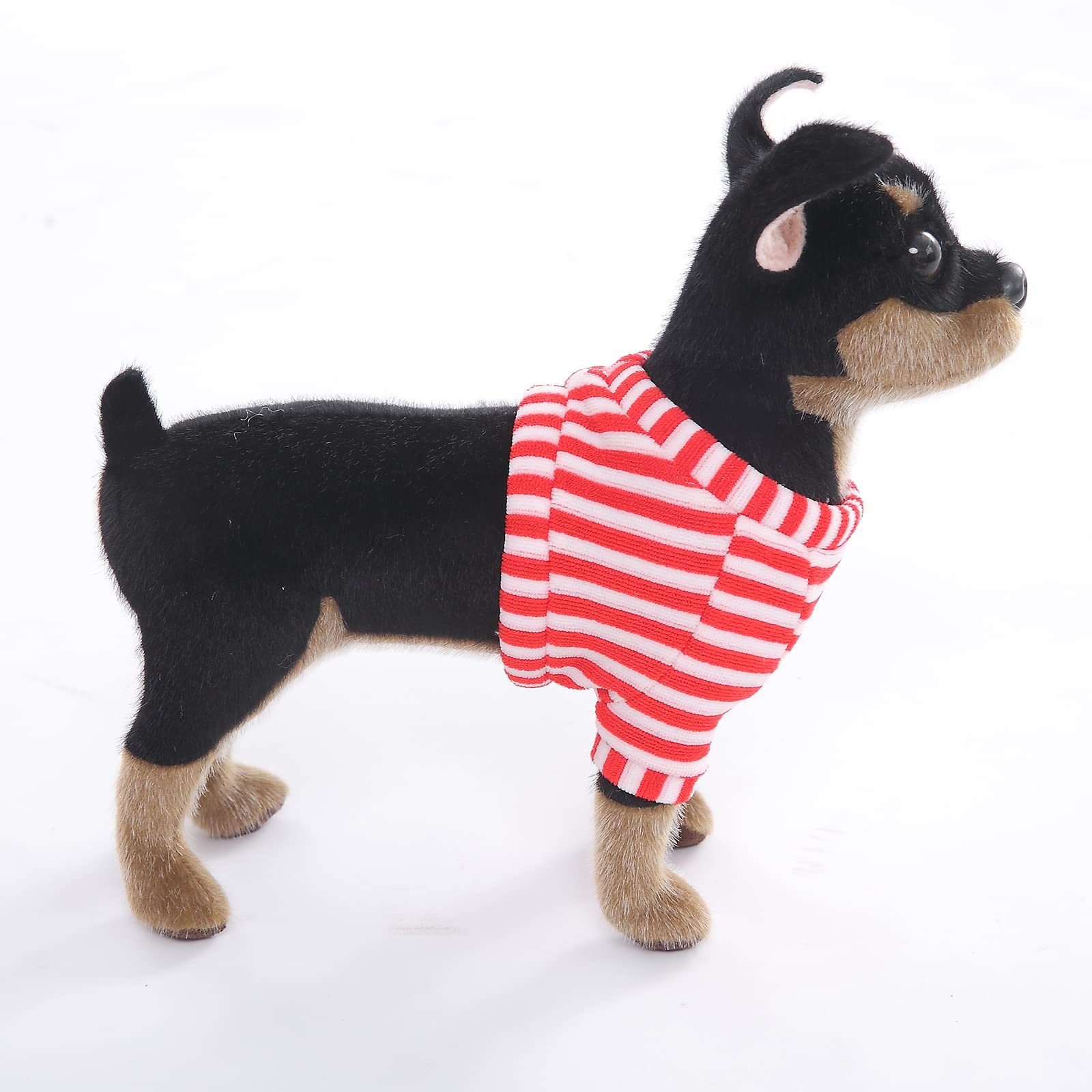CU-MATE Doberman plush fur texture highlighting soft, durable material for hugs.