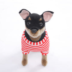 CU-MATE Doberman plush gift-ready packaging suitable for dog lovers and kids.