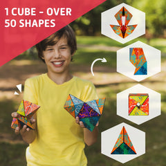 Cubendi durable injection-cast plastic cube built for long-lasting fidget use.