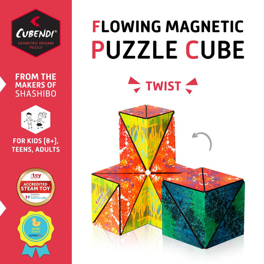 Cubendi infinity cube magnets enable smooth magnetic assembly for creative configurations.