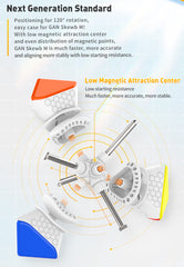 CuberShop GAN Skewb showing GES PRO tuning dials for customizable feel.