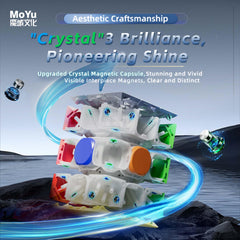 CuberShop MoYu WeiLong V11 100 Magnet Overdrive delivers strong magnetic control for confident turning