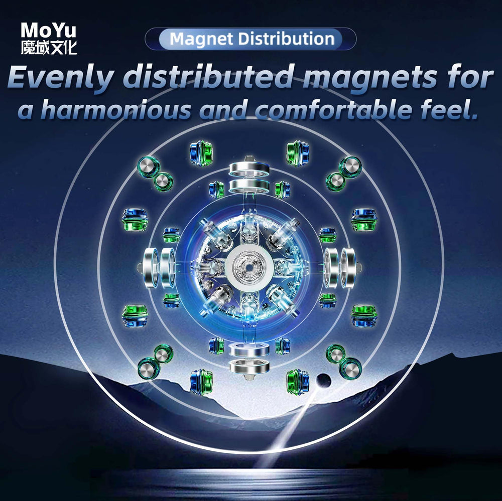 CuberShop MoYu WeiLong V11 Long Life Lube System minimizes maintenance between solves