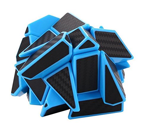 Cuberspeed Ghost 3x3 carbon fiber stickers offer confident grip during rapid solves.