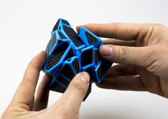 Cuberspeed Ghost 3x3 ergonomic grip supports comfortable long solving sessions.