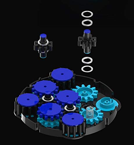 Cuberspeed Magnetic Clock magnetized pins close-up emphasizing tactile feedback.
