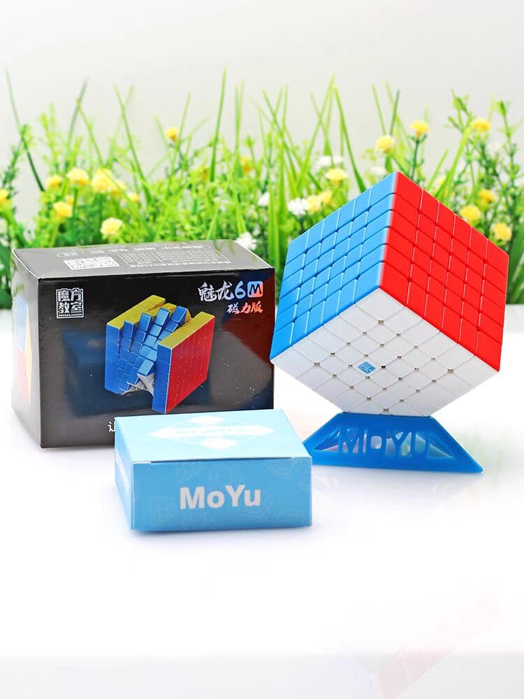 CuberSpeed Moyu MeiLong 6x6 V2 M in use demonstrates smooth turning in action