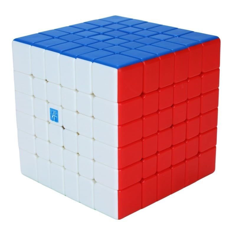 CuberSpeed Moyu MeiLong 6x6 V2 top angle highlights compact, lightweight feel.