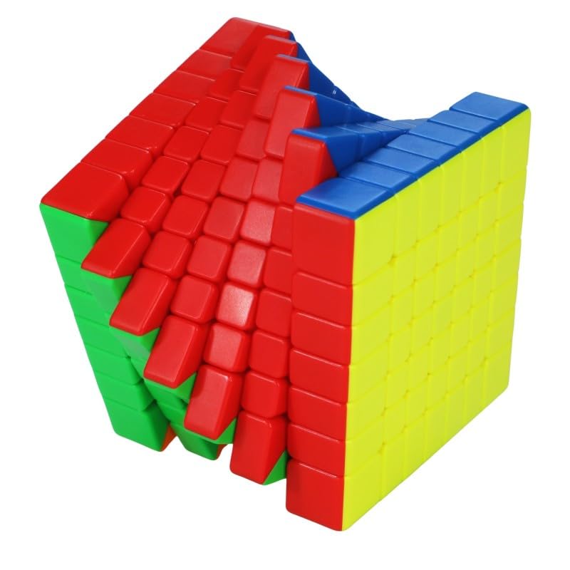 Florian-style pieces on the MeiLong 7x7 V2 M support smooth turning
