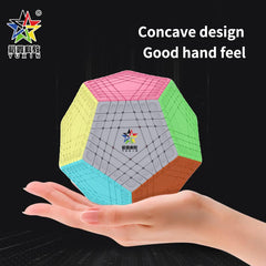 12-sided puzzle emphasis, premium build for complex challenges.