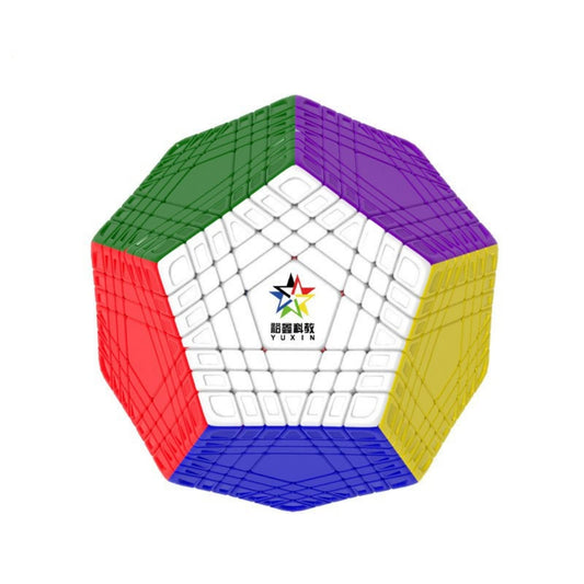 CuberSpeed Teraminx cube front angle, stickerless design for smooth, fast turns.