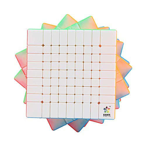 CuberSpeed YuXin Little Magic 9x9 frosted matte finish reduces glare and scratches.