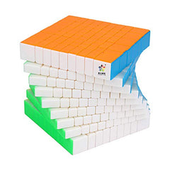 CuberSpeed YuXin Little Magic 9x9 primary plastic internals deliver smooth turning.