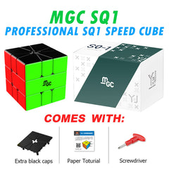 CuberShop MGC SQ1 anti-stick design maintains smooth rotation during solves.