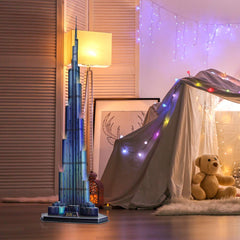 CubicFun Burj Khalifa finished size creates an impressive tall display