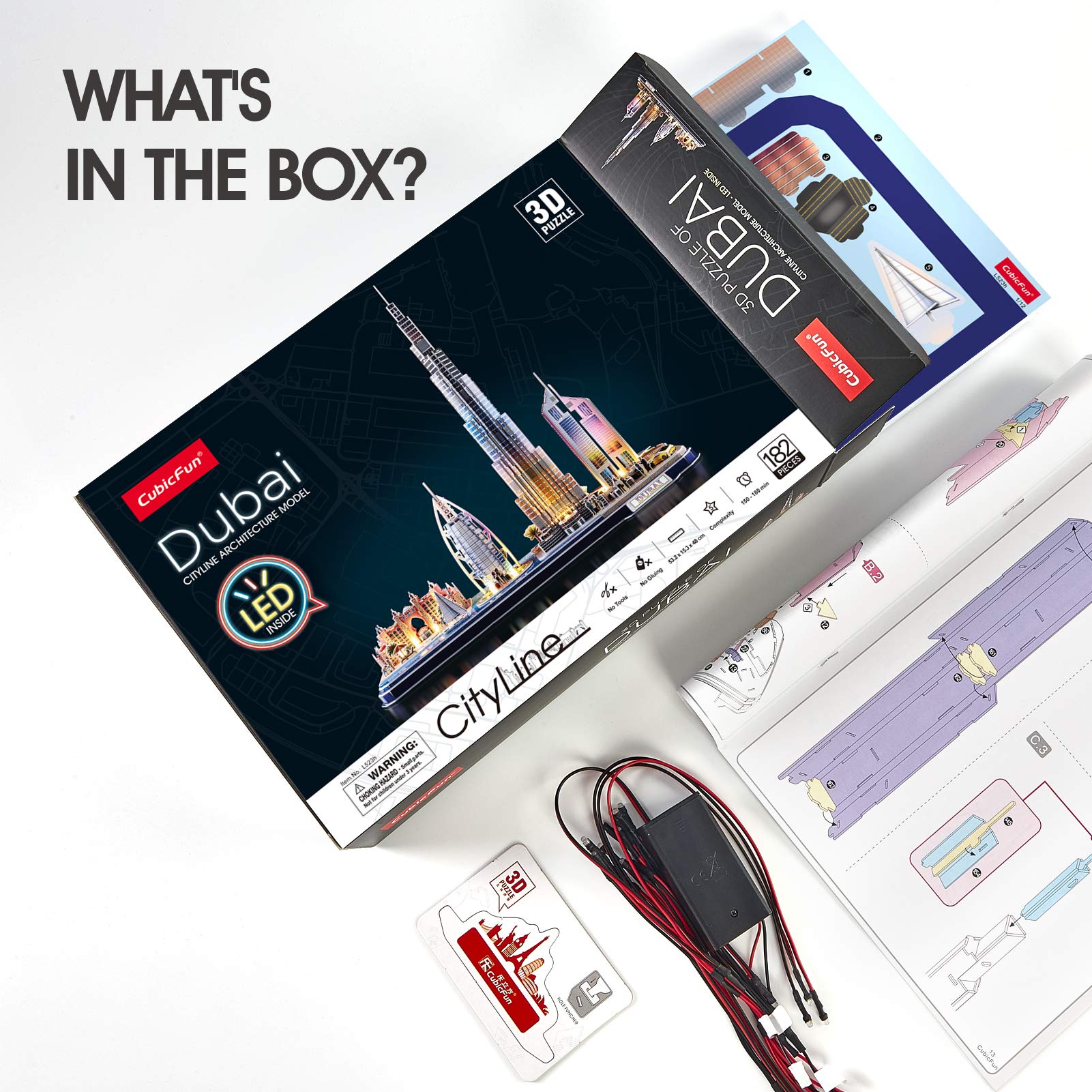 CubicFun Dubai Cityline educational gift for architecture lovers