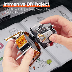 CubicFun illustrated instructions for the Saturn V 3D puzzle