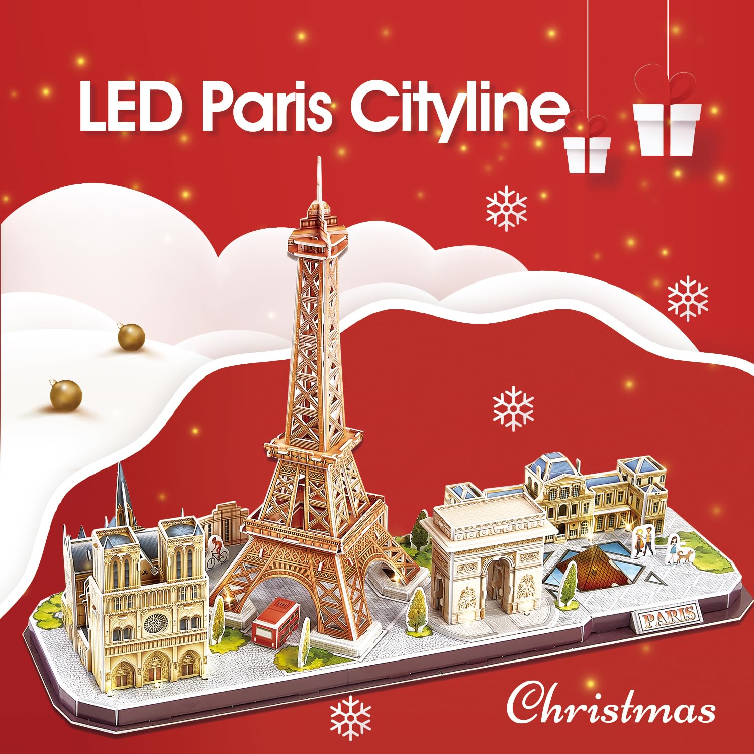 CubicFun Paris Cityline gift idea image offers thoughtful, immersive building fun