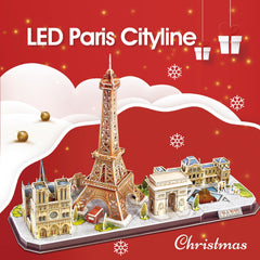 CubicFun Paris Cityline gift idea image offers thoughtful, immersive building fun