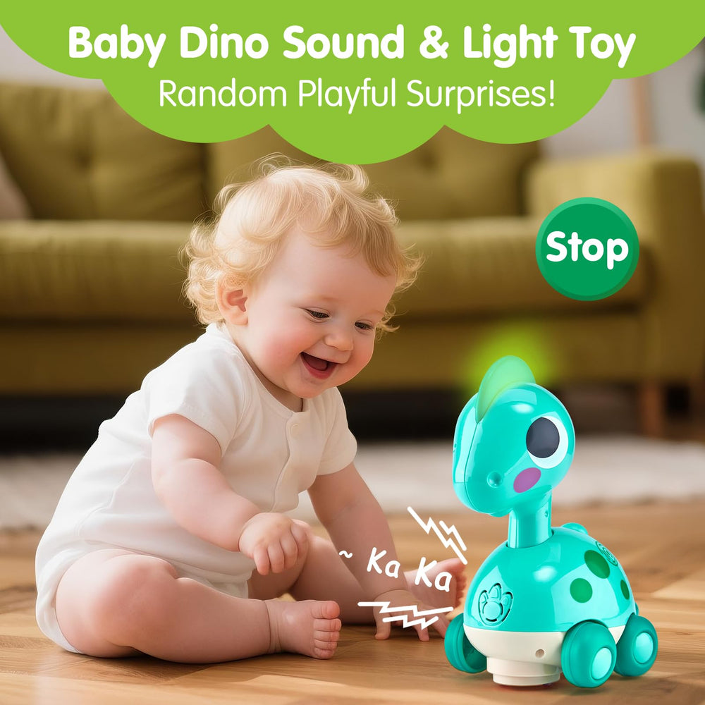 CubicFun Dino stop mode adds manual glide for gentle play