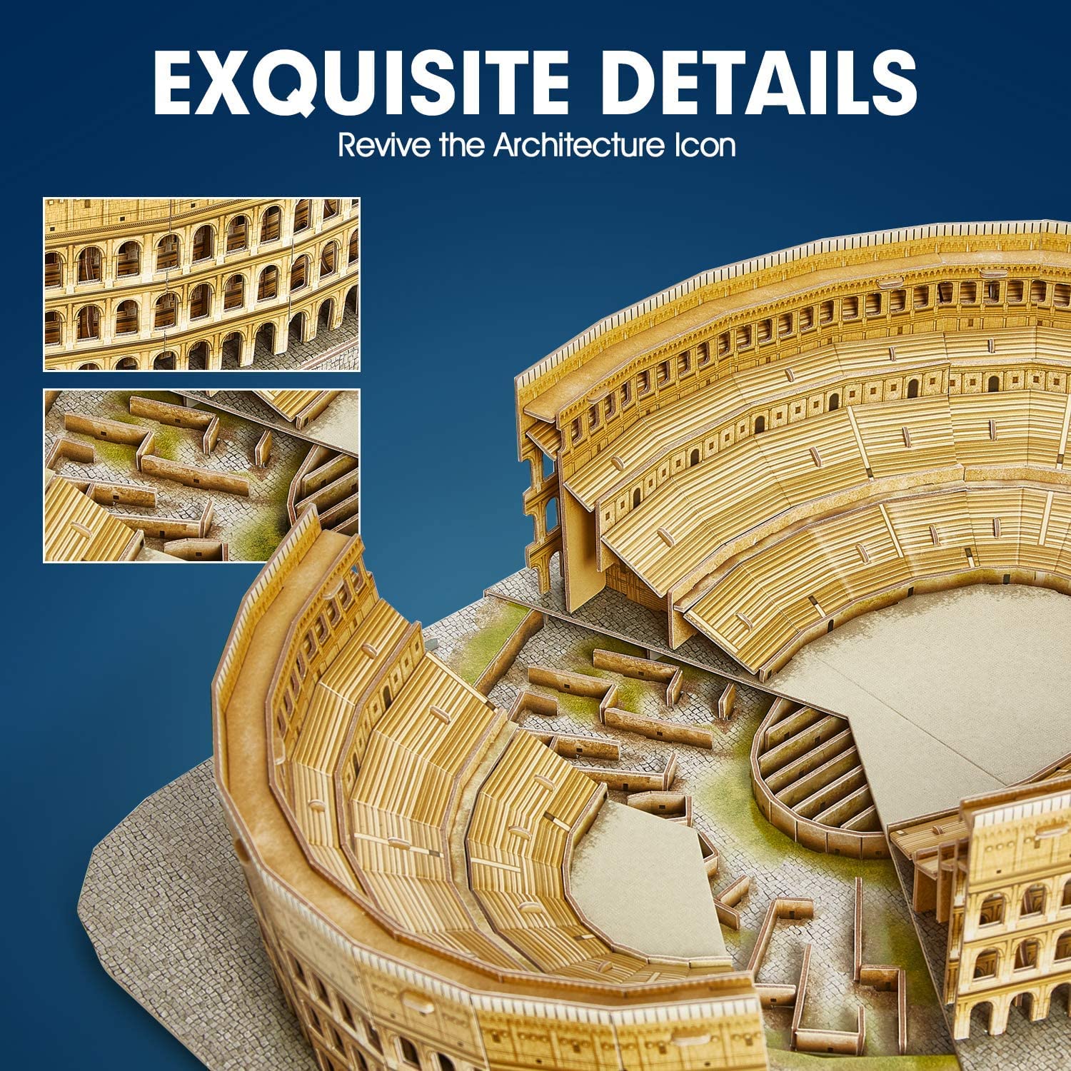 CubicFun Rome Colosseum gift packaging ready for a thoughtful present