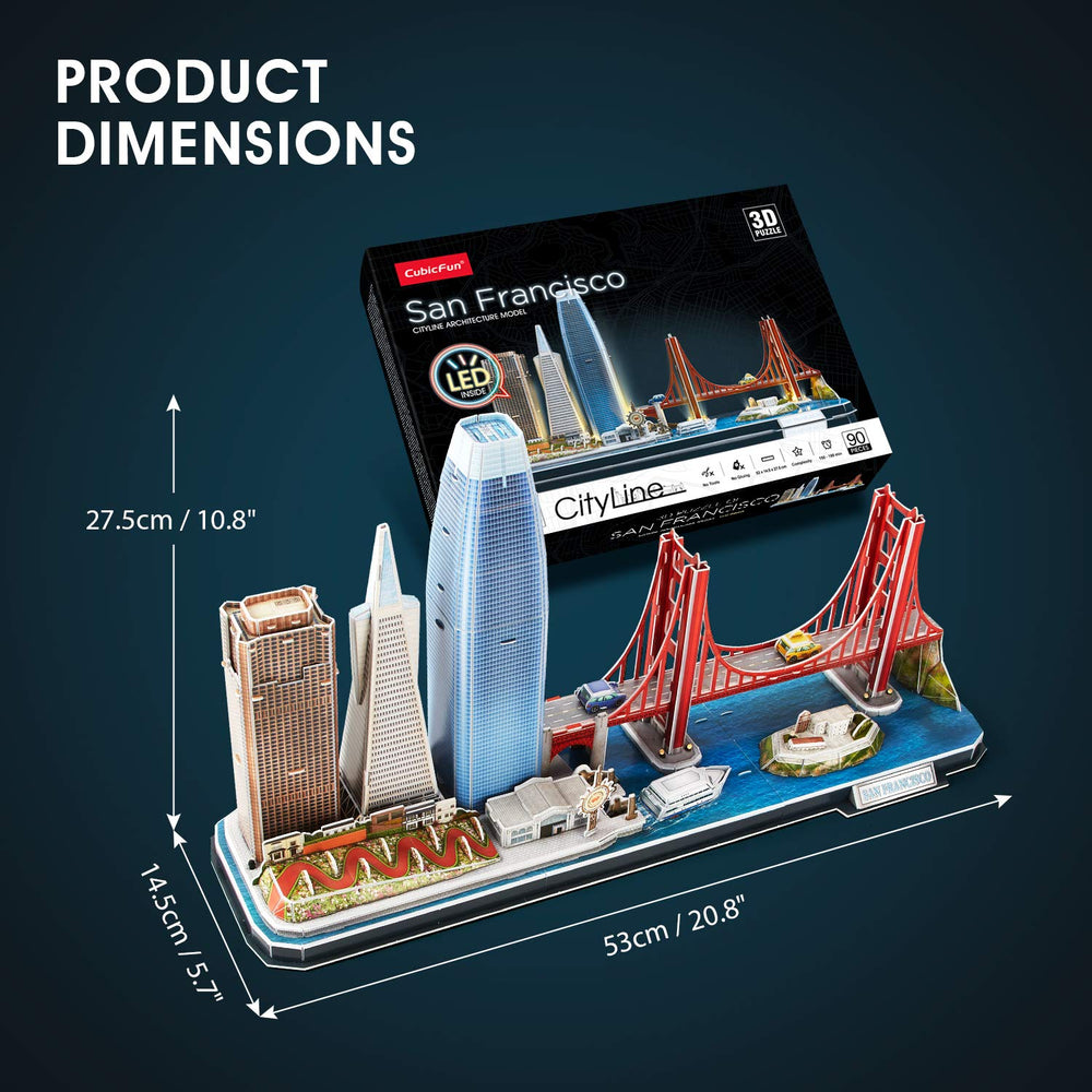 CubicFun Cityline Alcatraz Island presents iconic SF history as a buildable model.