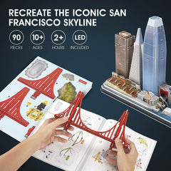 CubicFun Cityline Lombard Street showcases a scenic urban landscape for projects.