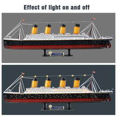 CubicFun Titanic puzzle night glow enhances reading corner ambiance