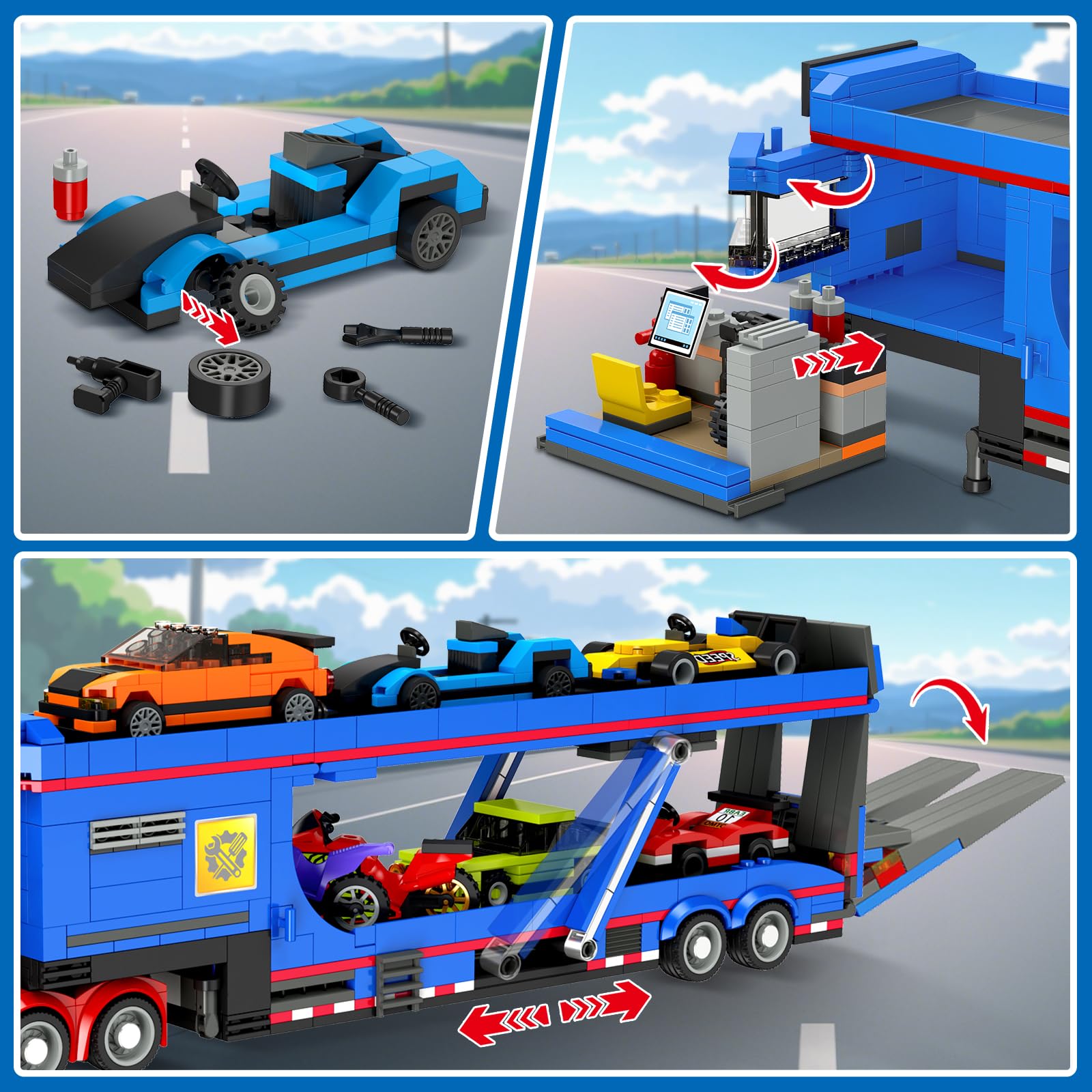 CUBIMANA safe ABS plastic provides durable, kid-friendly construction.