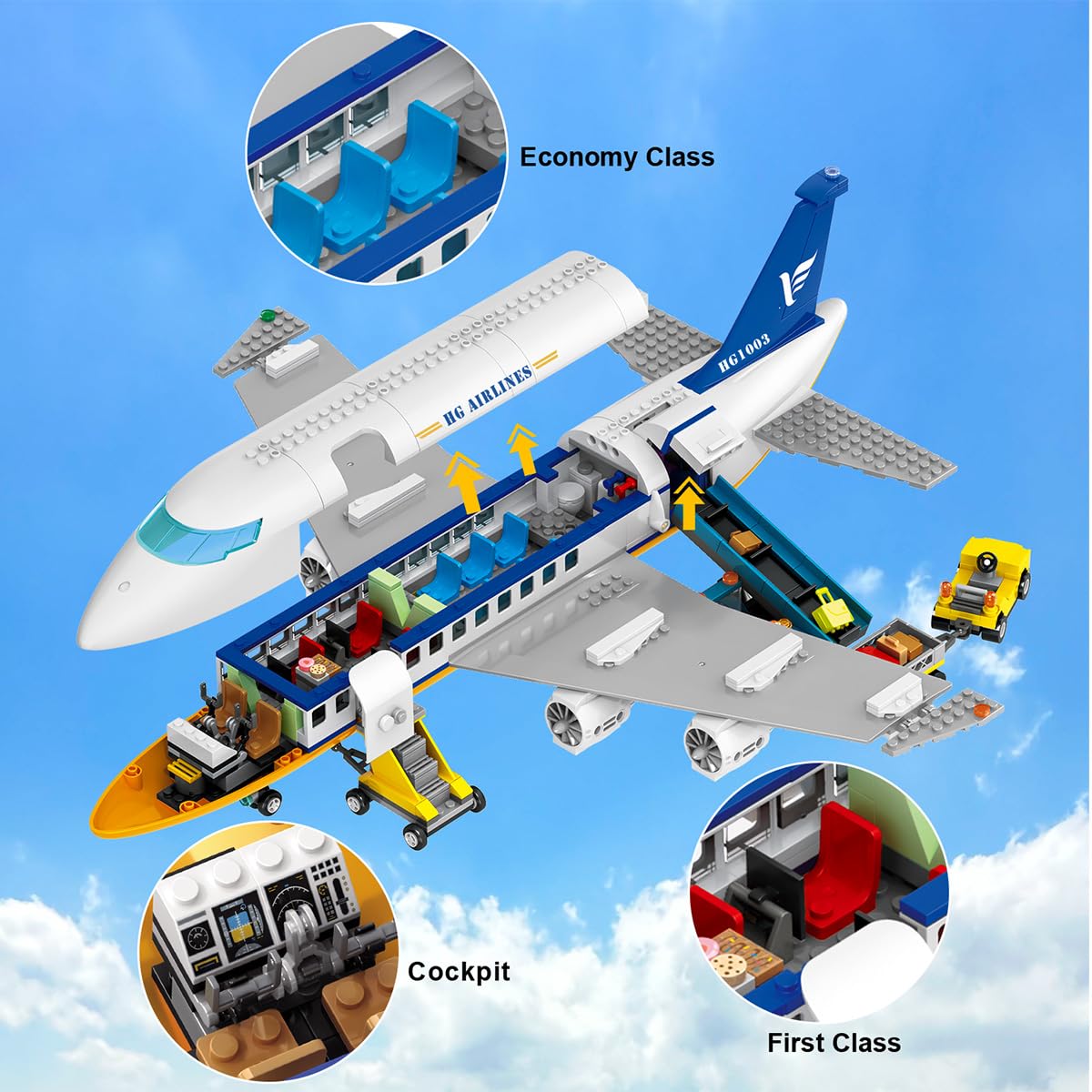 CUBIMANA radar-tower adds authentic airfield vibes during playtime.