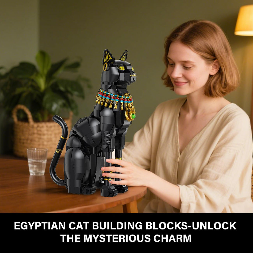 CUBIMANA cat poseable head-tail detail enables varied lifelike poses.
