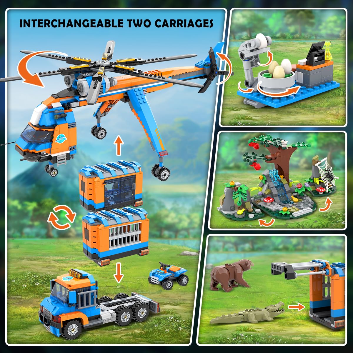 CUBIMANA plane cabin showing detachable cockpit for interactive builds
