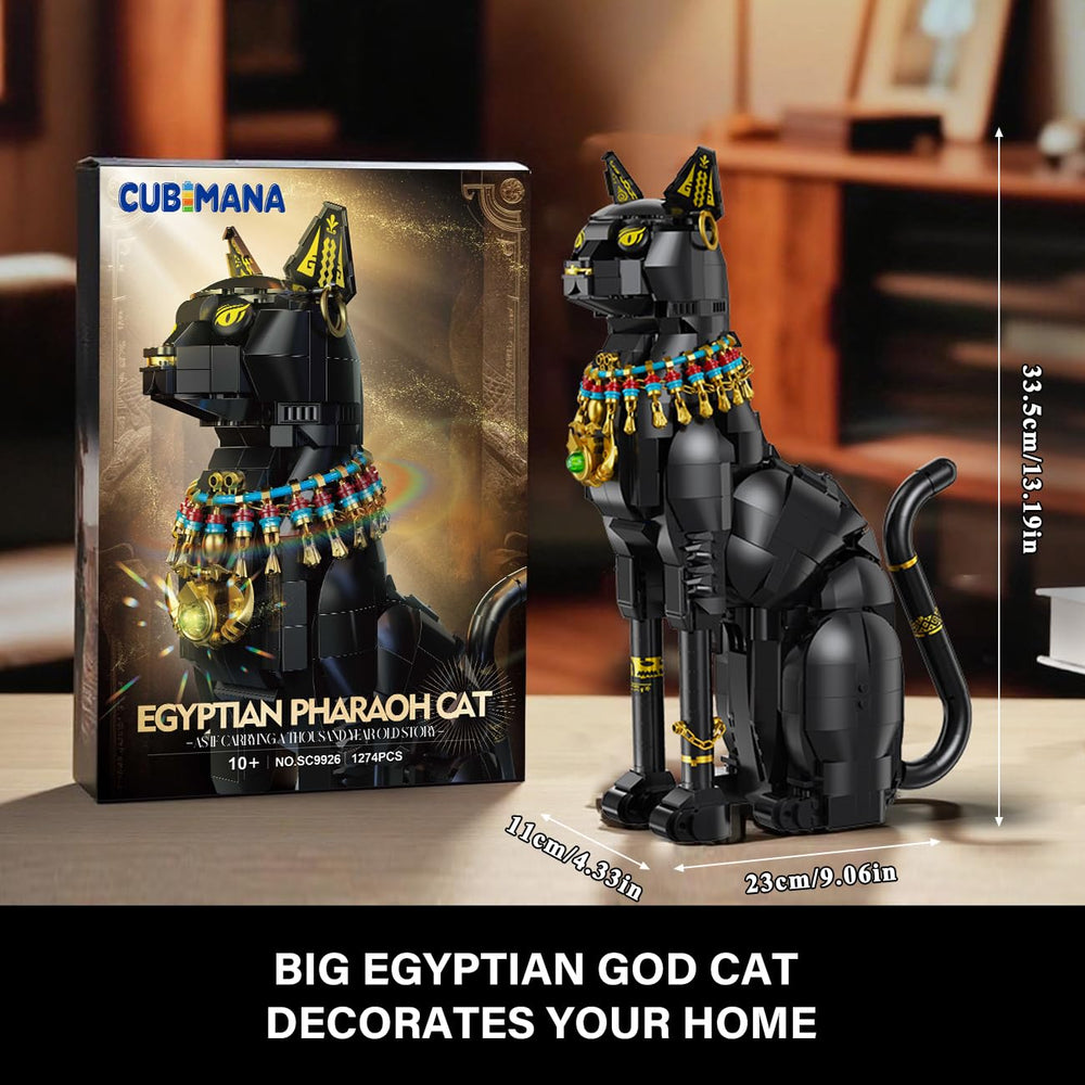 CUBIMANA desk centerpiece cat model enhances any home or office space.