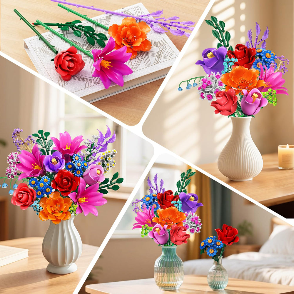 CUBIMANA flexible stems and petals enable personalized floral designs