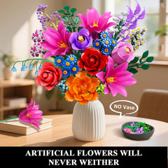 CUBIMANA easy-assembly bouquet blocks let you craft a custom arrangement