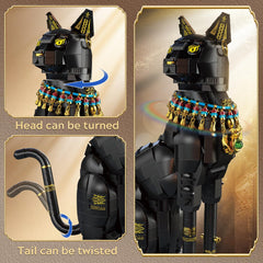 CUBIMANA hieroglyphic-inspired details add ancient charm to your display shelf.
