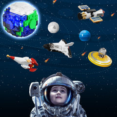 CUBIMANA kid-building space model for hands-on STEM exploration